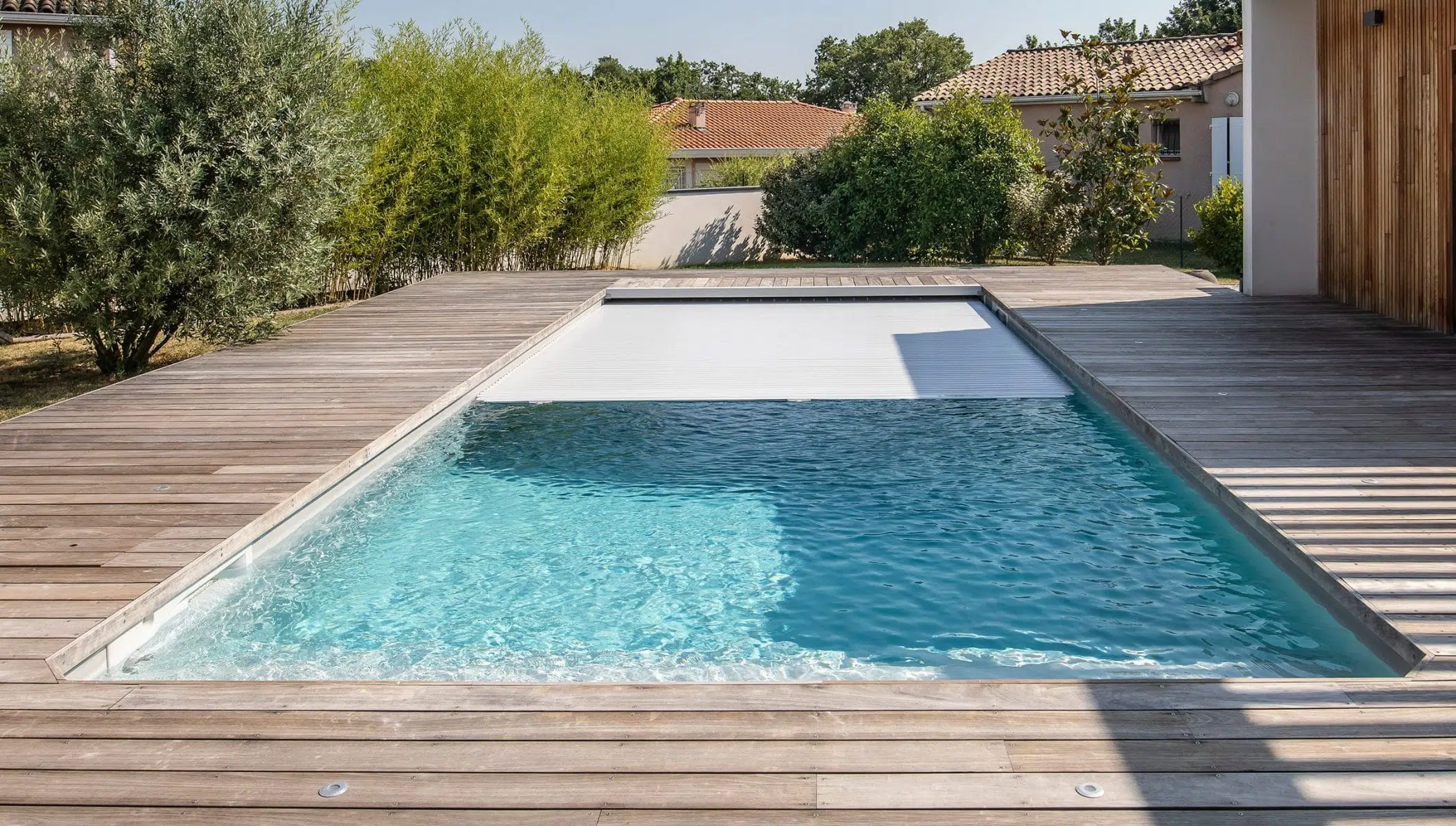 Volet immergé piscine Var